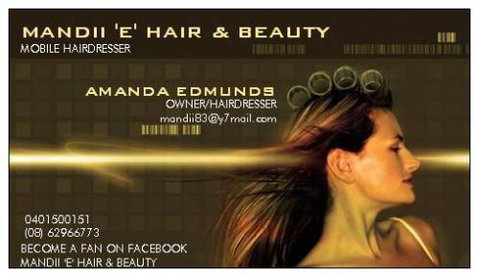 Mandii 'E' Hair & Beauty - Sydney Hairdressers 0