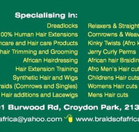 Braids of Africa - Sydney Hairdressers